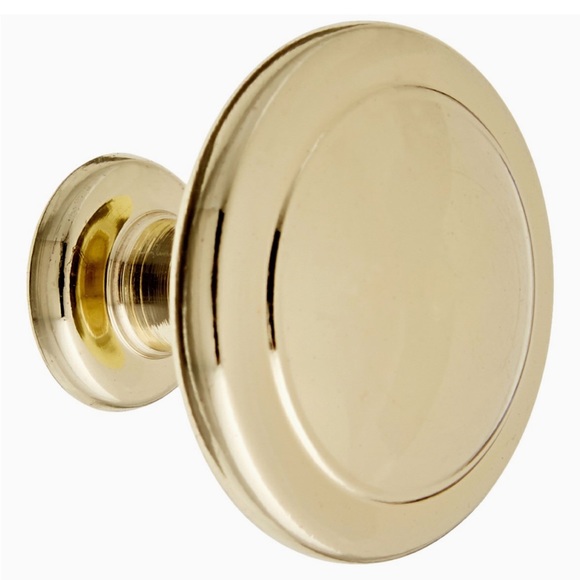 Lot of 16 Amerock  Mushroom Style Gold Tone Drawer Cabinet Knob Handle 1.25" - Picture 10 of 13